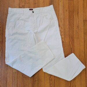 Wrangler Workwear White 40x32 Carpenter Pants Painter Construction Jean Denim Ca